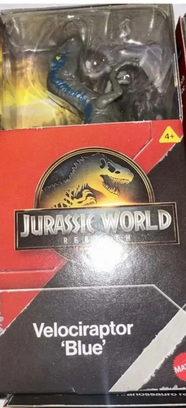Jurassic‎ World Rebirth Velociraptor Blue Action Figure